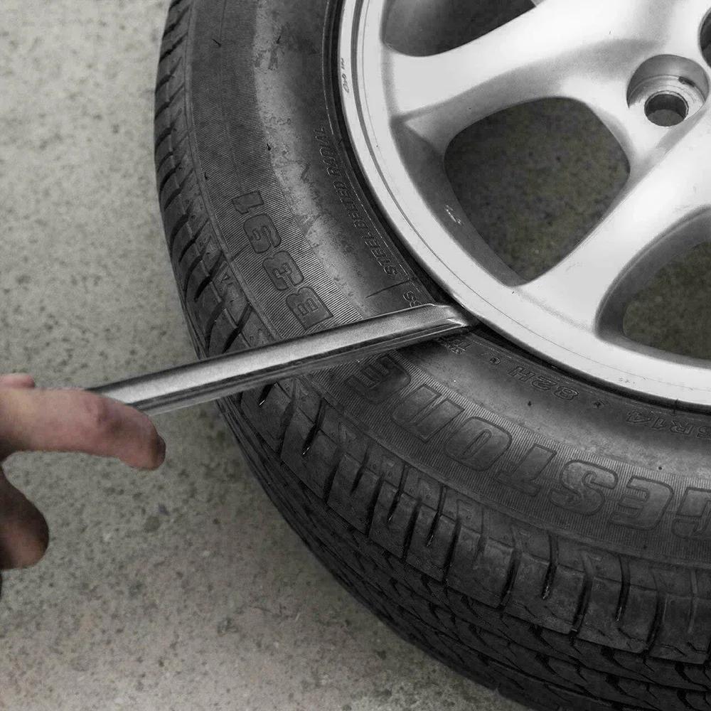 1-5Pcs 27cm Crowbar Curved Tyre Tire Lever Steel Remover Pry Bar Repair Tool for Car Bike Motorcycle Maintenance Disassemble