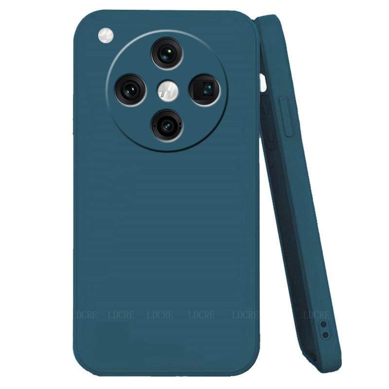 

Чехол для OPPO Find X8 Чехол для OPPO Find X8 Pro Capa Back Жидкий силиконовый противоударный мягкий чехол TPU для OPPO Find X8 X 8 Fundas For Find X8 синий