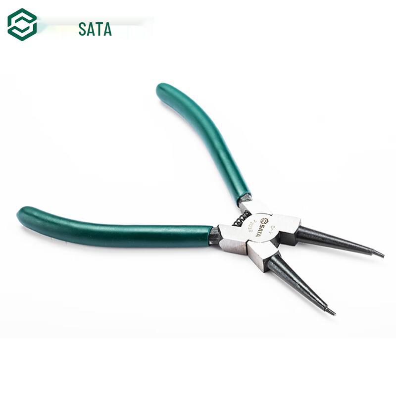 SATA German-Style Internal Straight Circlip Pliers 7 inches