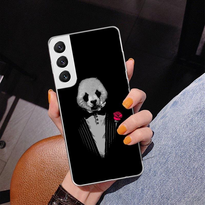 Man Suit Shirt Tie Phnoe Case for Samsung Galaxy S26 S25 Edge S23 S24 Ultra S22 Plus S21 S20 FE Unique Cover Soft Coque Galaxy S