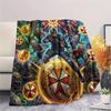 Resident Evil Print Flannel Blanket, Ultra Soft High Quality All Seasons Warm Throw, Home Decor Cozy Blanket, Perfect Christmas Gift