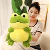 20/30CM Kawaii Cartoon Simulation Anime Frog Stuffed Animal Plush Toy Children's Lovely Frog Handmade Doll Festival Gift
