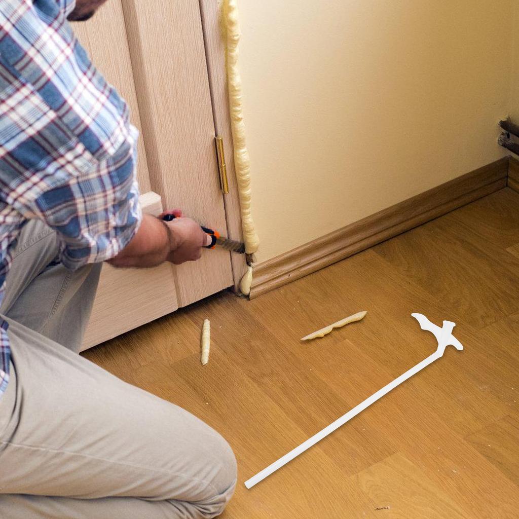 10 set Spray Foam Replacement Tubes Nozzle Tips For Gap Filling Durable Pe Material Precision Extended Reach Foam Applicator