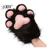 Plush Animal Paw Gloves 1Pc Glove Boot Furry Shoe Fuzzy Cute Cosplay Paws Cat Accessories for Costume Parties Theme
