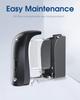 1000ML Foaming Hand Soap Dispenser Wall Mount Kitchen Bathroom Liquid Foam Soap Dispenser White Black Soap Dispenser Plastic
