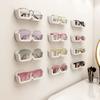 Plastic Glasses Storage Box Wall Mounted Eyeglasses Display Stand  Bedside