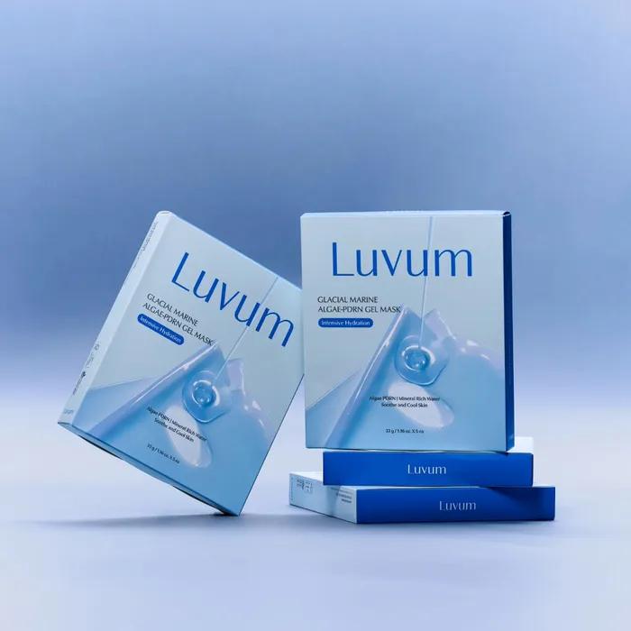 [Barrier Cooling Gel] Lubium Ulleungdo Marine Water PDRN Gel Mask 5-Pack, 2-Pack (10 Masks)