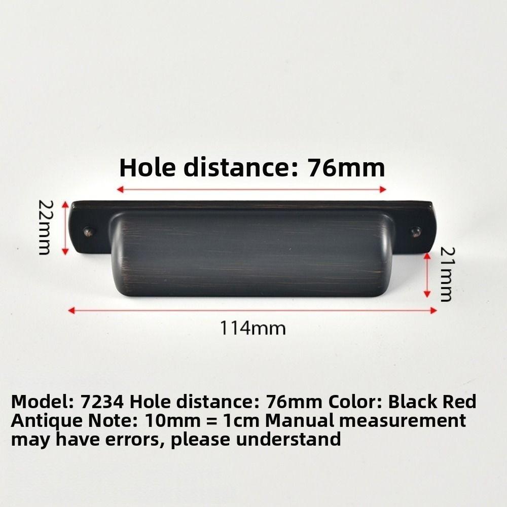 Heta Antika Mässingsskåpshandtag Åldrat Guldbrons Robusta Skåpskoppshandtag Vintage Lådkoppsdraghandtag Köksskåpsbeslag