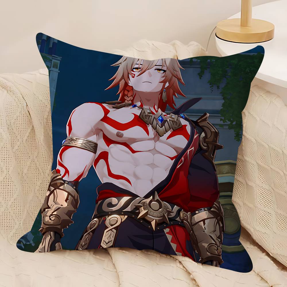 H-Honkai Star Rail Mydei 45*45cm Kissenbezug Kissenbezug Deko Kissenbezug Heim Kissenbezug Für Sofa Kissen