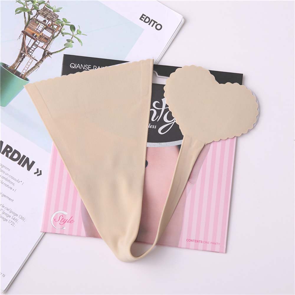 

Breathable Seamless Lace Girls Invisible Thongs Women Panties C-string Underwear