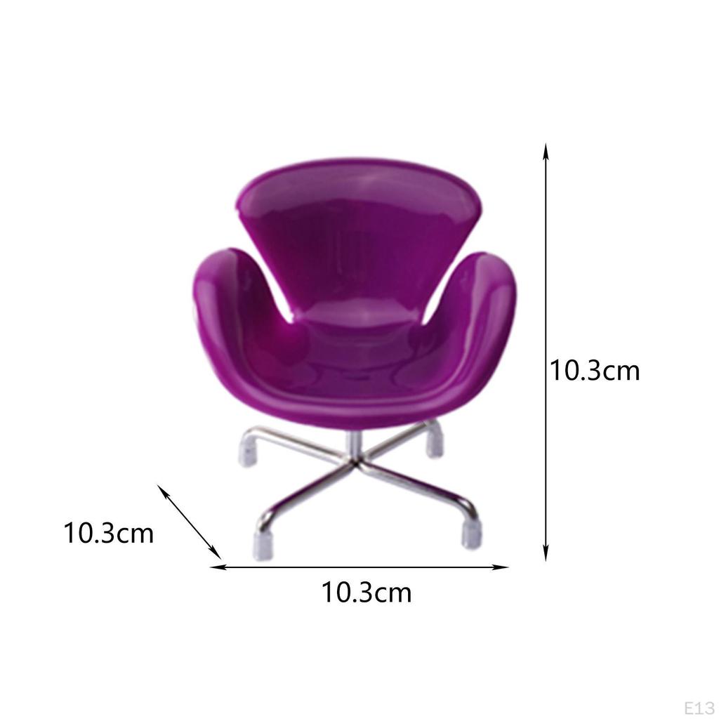 Miniature Dollhouse Chair for Imaginative Play
