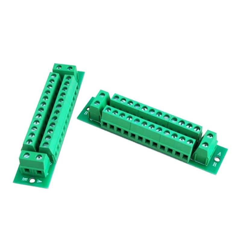 Multipurpose Screw Clamp Power Distribution Module Terminal Block Wire Connector Power Distribution Board for Electrical