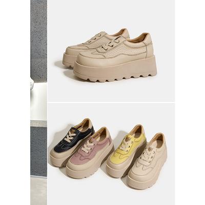 Thick-soled Height-increasing Shoes Are Versatile Casual Sports Women's Shoes