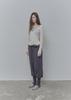 Pilse Rolled Waist Warmer Pants, Charcoal