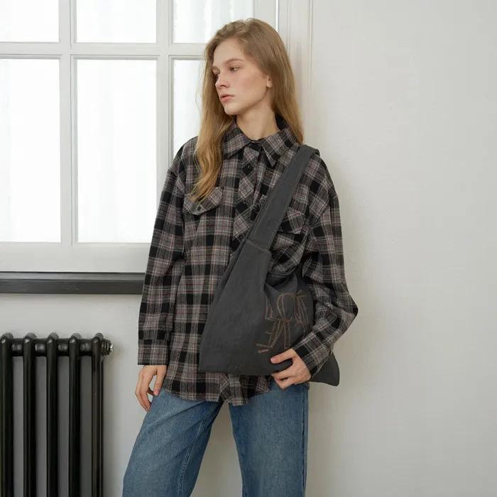 LOU CANVAS BAG_CHARCOAL