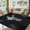 Depeche Mode Design Crystal Velvet Rug Soft Decorative Mat for Bedroom Entrance