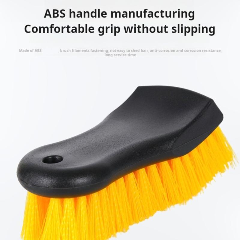 Automotive Detailing Brush With Soft Bristles Ideal For Seats Vents And Hard To Reach Areas Car Interior Cleaning Brush