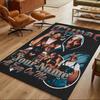 2pac Customize Text Floor Mat Perfect for Dormitory Entryway Outdoor Game Room Anti-slip Rug Anime Office Decor Best for Christmas