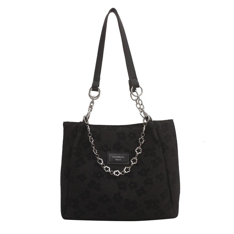 New Shoulder Bag Large Capacity Women's Tote Fashion Bag Women's Shoulder Student Bag Versatile Commuter Tote Bag