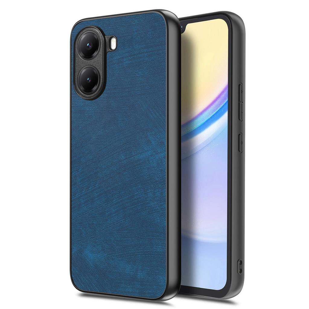 For Xiaomi Poco X7 Pro 5G/Xiaomi Redmi Turbo 4 5G Case Shockproof Slim Retro Leather Phone Back Cover