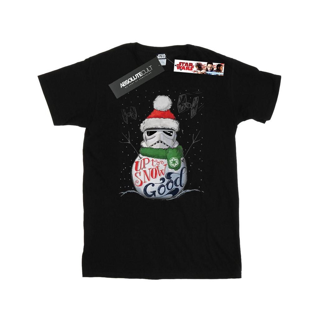 STAR WARS Mens Stormtrooper Up To Snow Good T-Shirt