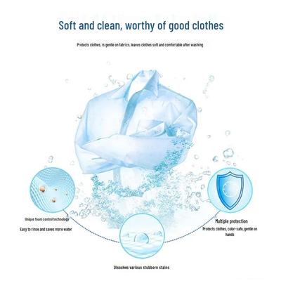 LION Nano-Le Microcapsule Laundry Pods with Plant Extracts - Long-Lasting Fragrance & Triple Cleaning Action