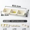 Chinese Style Melamine Sauce Dish Spice Vinegar Soy Oil Bowls Imitation Porcelain Plate Table Decoration Container for Hotel