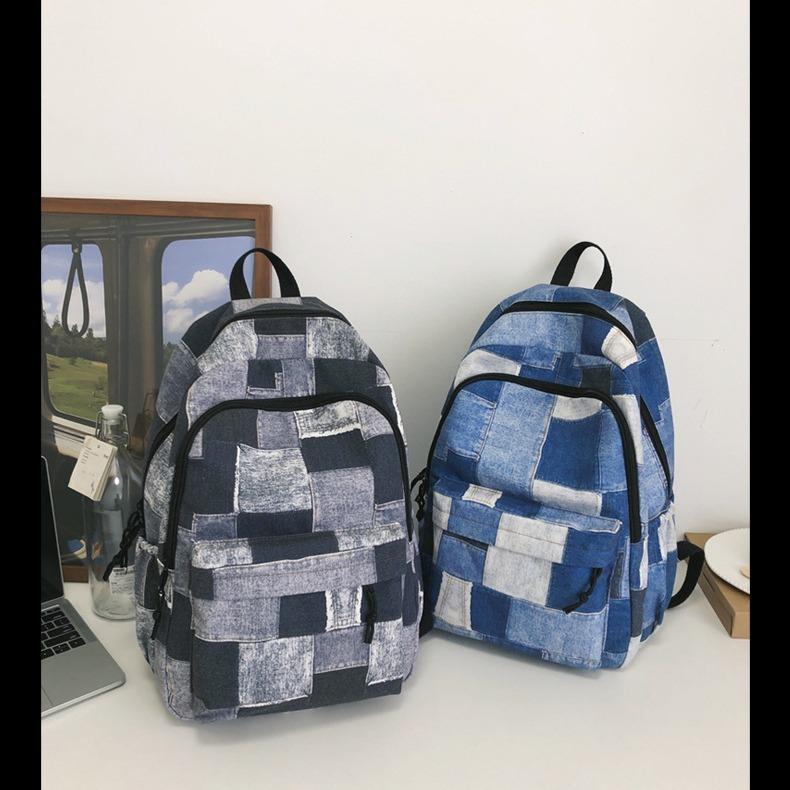 Schoolbag Large-capacity Student Backpack New Japanese Harajuku High School Student Schoolbag Korean Version Sweet and Cool Backpack Hot Sale