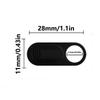2pcs Fashion Webcam Privacy Cover Slide for Model 3 Y X S Car and Most Laptop Models Webcam Covers Slide Shield
