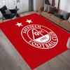 Aberdeen FC Home Sofa Decoration for Living Room & Bedroom, Non‑Slip Play Flannel Floor Mat for Game Room