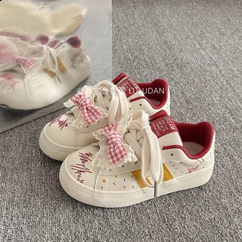 

Board shoes women s spring versatile chic casual shoes platform white shoes 35