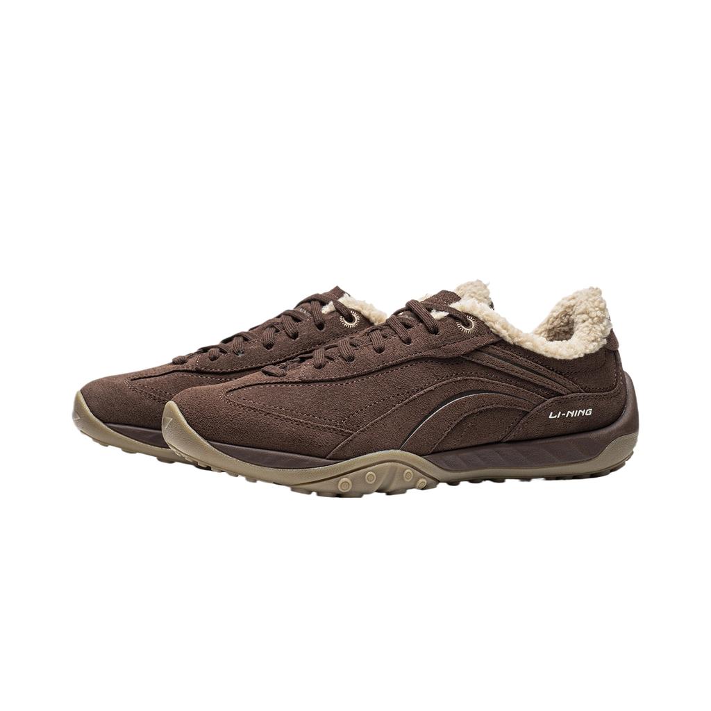 Men's Sneakers Li-Ning Sports Life Collection Casual Shoes Unisex Low-top Ecru