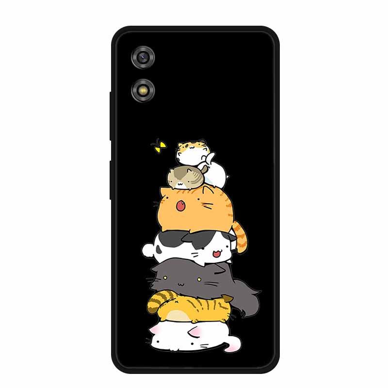 Black Silicone Case For Xiaomi Qin 3 Ultra Phone Case 3Ultra Soft TPU Back Cover Coque For Xiaomi Qin 3 Ultra Case Funda Cartoon