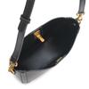Barcos Classic Mini Shoulder Bag, Smooth Leather, Adjustable Length, Smartphone Pouch, Women's, Brown