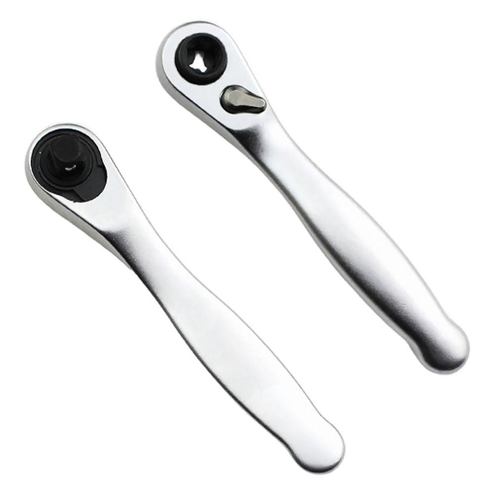 Socket or Bit Holder 1/4 Drive Ratchet Handle Wrench Bidirectional Ratchet Spanner  Repair Tools