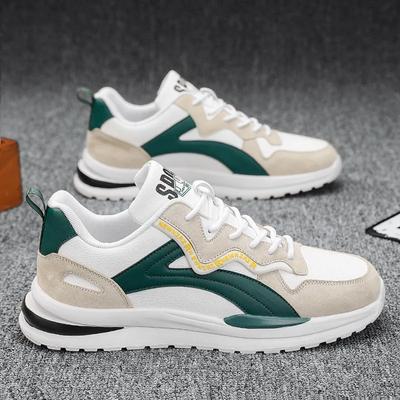 Mode Homme Baskets Été Maille Respirante Chaussures de Course Extérieur Mode Décontracté Chaussures de Tennis Légères Confortables Chaussures de Sport pour Homme