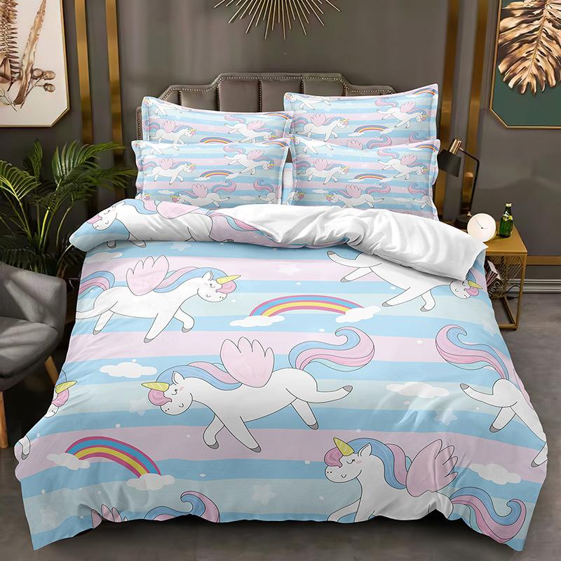 Fashion technology,3D Digital Printed Bedding, Duvet Covers, Pillowcases