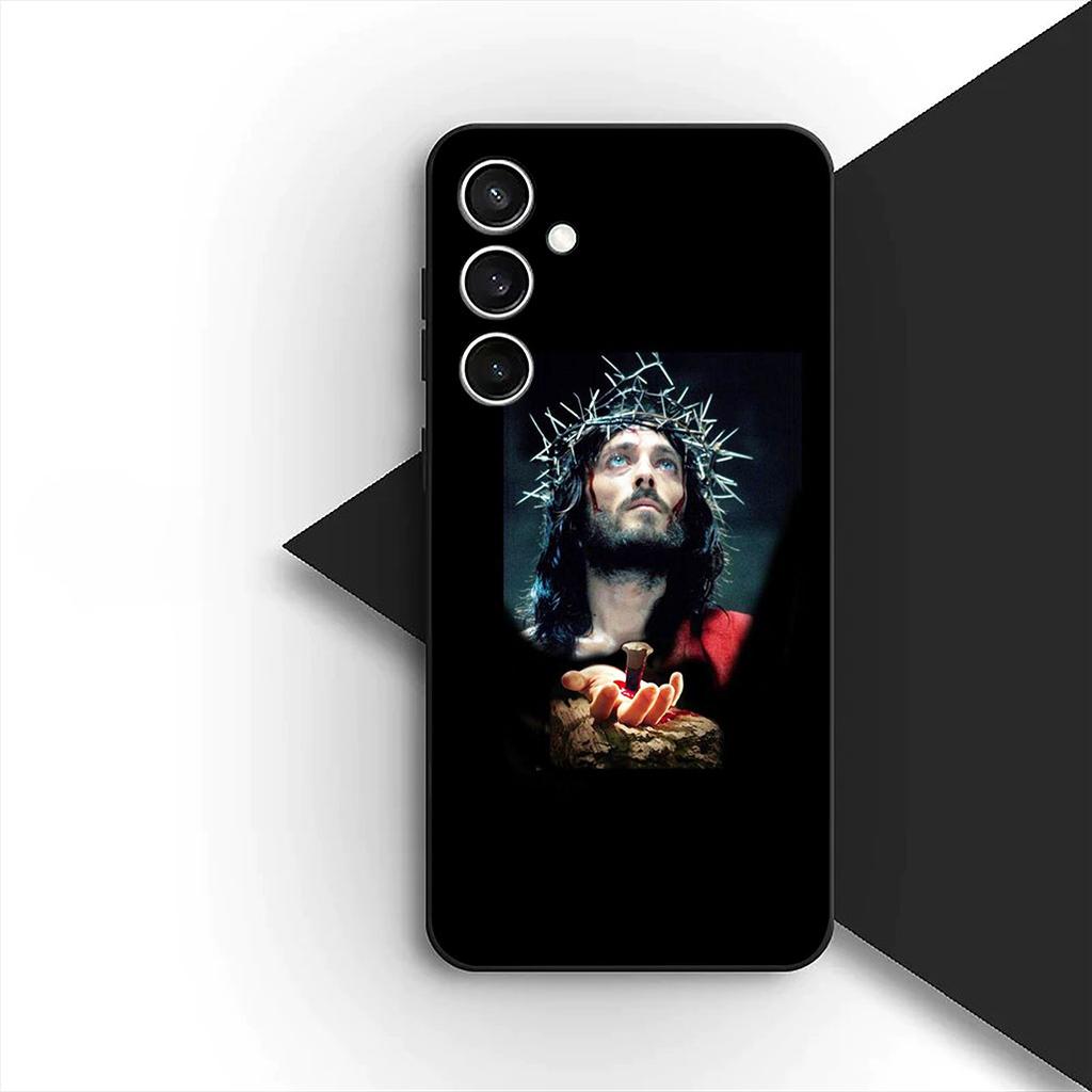 Cover for Samsung Galaxy S10 S8 S9 Plus A33 A34 A31 70 A71 A72 Note 20 9 8 S10E Casing Phone Case God Jesus Judah Jehovah Cross