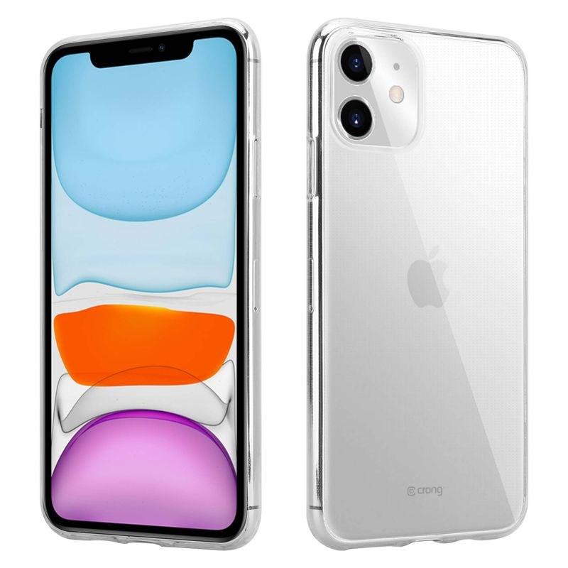 Crong Crystal Slim Cover - Etui Iphone 11 (Przezroczysty)