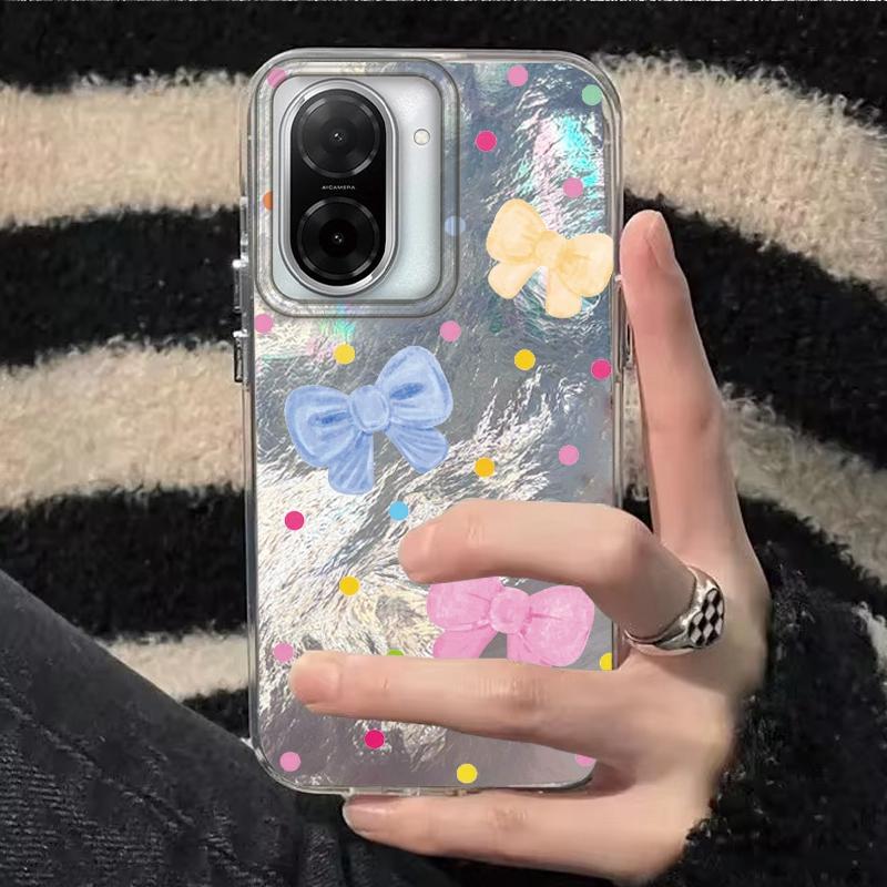 Cute Colorful Bow Heart Girls Case For Xiaomi Redmi Note 14 Pro 14C 13C 10 9A 9C 13 12 11 10S 9 8 Plus A5 A4 A3 A2 A1 Cover