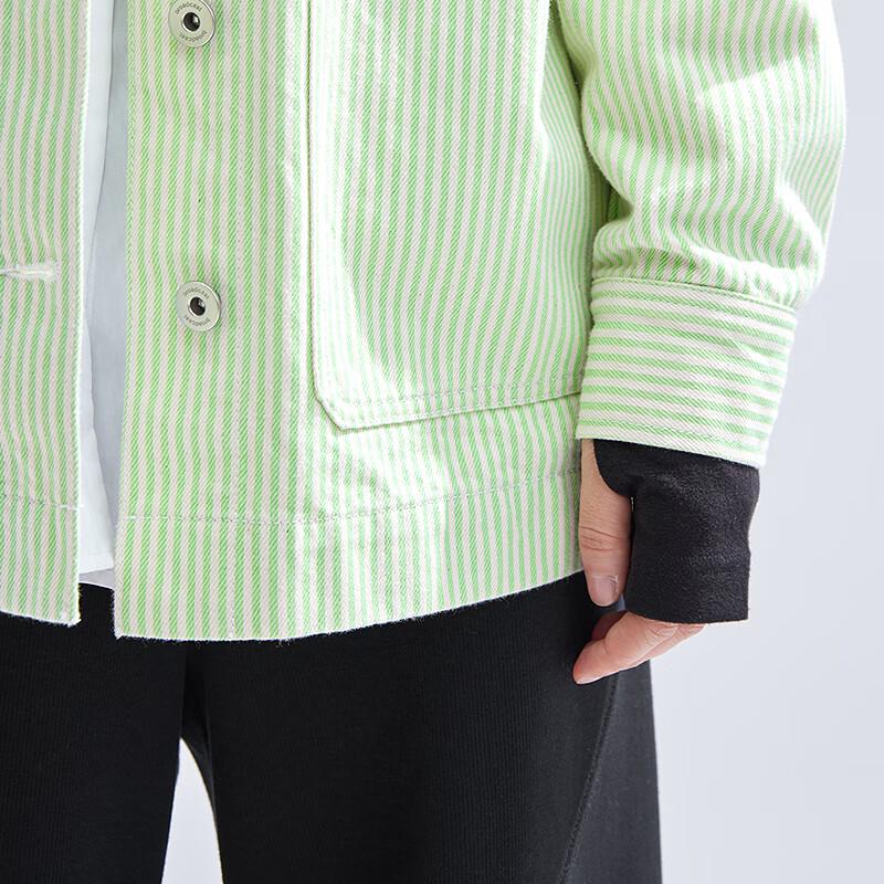Women's Striped Corduroy Short Jacket