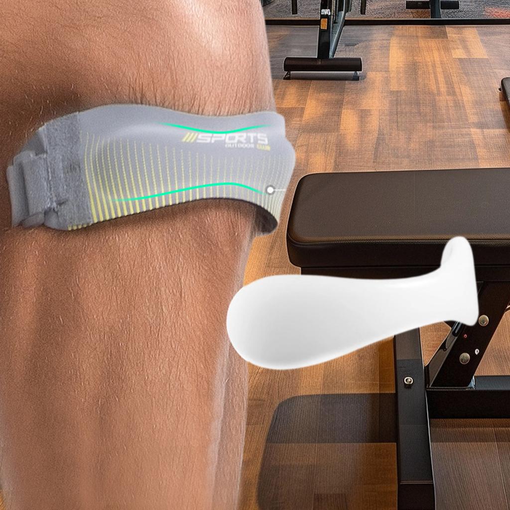 Adjustable Knee Strap Breathable Knee Support Wrap Sports Patella Protector Pads for Soccer Basketball Running Jumper Gym Squat