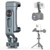 VRIG Metal Phone Tripod Mount with Cold Shoe 1/4"-20 Screw 360° Rotation Smartphone Holder Tripod Adapter for iPhone Samsung 5