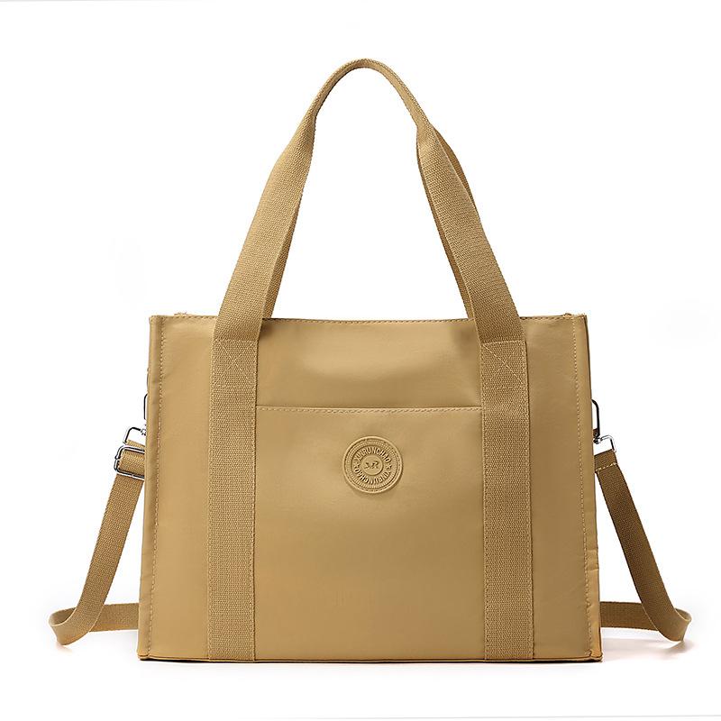 

Women s Shoulder Bag Large Capacity Lightweight Tote Bag Nylon Hand Crossbody Bag хакі