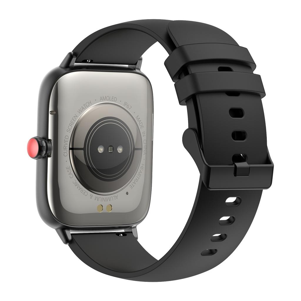 Rainbuvvy SEMI Smartarmbånd 1,75 tommer AMOLED Kapasitiv berøringsskjerm 390x450 Bluetooth 5.3 RTOS Klokke JL7012 Dual Core 180mAh Supertynn Smartklokke