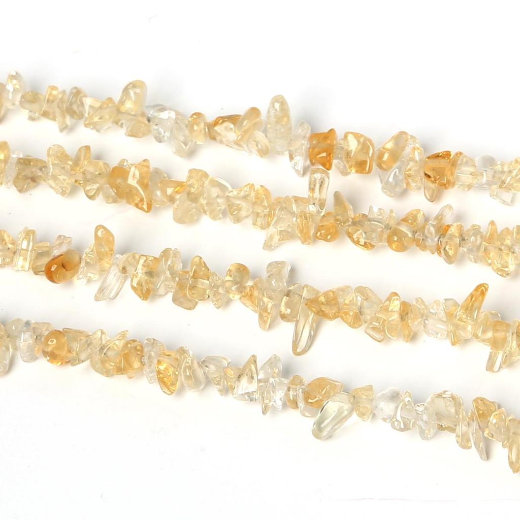 Cuentas de piedra Natural de 3-5mm, cuentas de cristal de ágata, Ojo de Tigre, cuentas de grava irregulares para pulsera DIY, fabricación de joyería, hebra 34