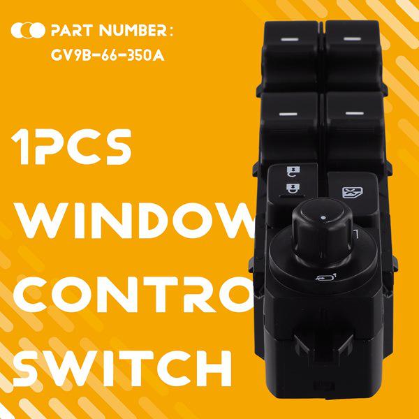GV9B66350A Left Front Window Control Switch for 2014-2018 Mazda 6 Atenza - GV9B-66-350A