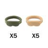 Military Soliders Figure Waffen Building Block German US Helmet Goggle Bazooka Anti Tank Rocket Launcher Flamethrower Brick Toys