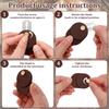 Bread Lame Dough Scoring Tool Foldable Sourdough Scoring Tool Wood Sourdough Lame Cutter for Baking Includes 10Replaceable blade