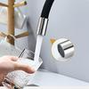 Stainless Steel Kitchen Faucet Flexible Hose Hot Cold Water Mixer Sink Faucet Swivel Universal Deck Mounted Faucet Kitchen Sink